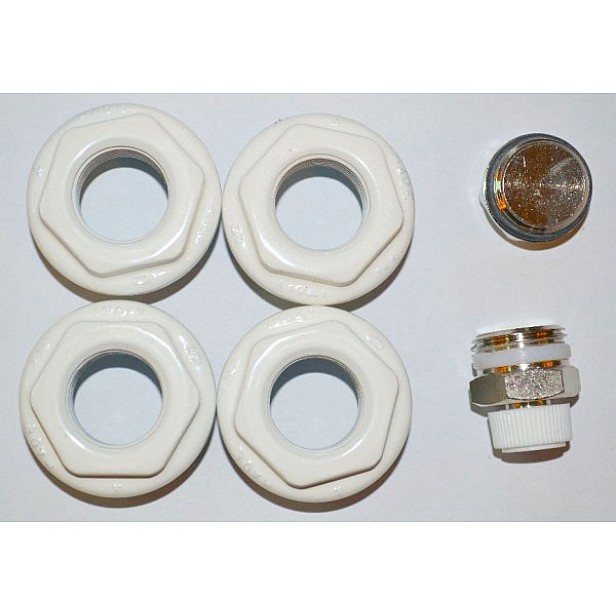 Кит комплект за алуминиеви радиатори 1"x1/2", 6 части Кит комплект за алуминиеви радиатори 1"x1/2", 6 части