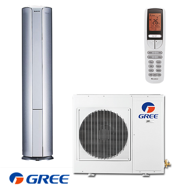 Колонен климатик Gree GVH24AK / K3DNC8A WI-FI, 24000 BTU, клас А++