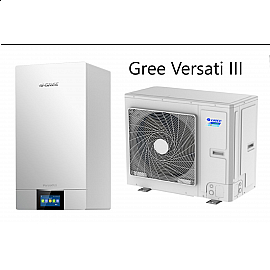 Термопомпа Gree Versati III GRSCQ10PdG/NhH-E, 10kW, (220V)