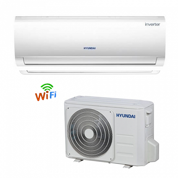 Hyundai Aurora HYUBG-18HRFN8-QRD0GW, Wi-Fi, 18000 BTU, Клас A++ Hyundai Aurora HYUBG-18HRFN8-QRD0GW, Wi-Fi, 18000 BTU, Клас A++
