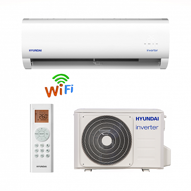 Hyundai Forest HYUB-12HRFN8-QRD1GW, Wi-Fi, 12000 BTU, Клас A++ Hyundai Forest HYUB-12HRFN8-QRD1GW, Wi-Fi, 12000 BTU, Клас A++