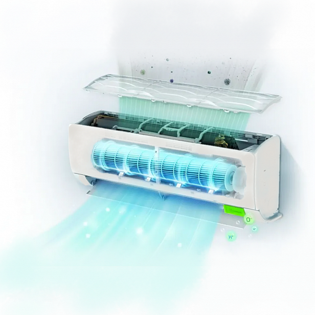 Климатик LG Artcool UVnano™ Beige ☀️ ❄️AB24BK.NSK / AB09BK.U24 WI-FI, 24000 BTU, Клас A++