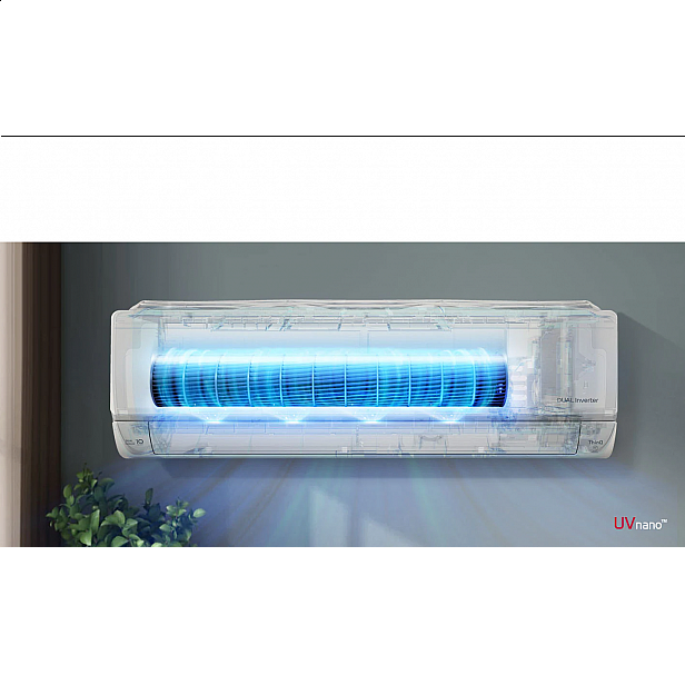 Климатик LG Artcool UVnano™ Beige ☀️ ❄️AB24BK.NSK / AB09BK.U24 WI-FI, 24000 BTU, Клас A++