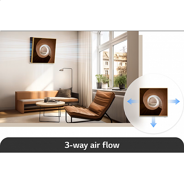 LG ARTCOOL Gallery Special A09GA1.NSE / A09GA1.U18 , Wi-Fi, 9000 BTU, Клас A++