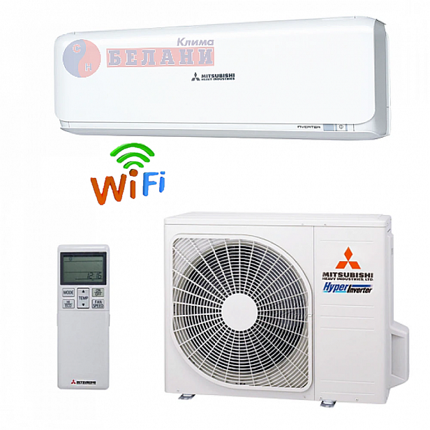 Mitsubishi Heavy Industries Diamond SRK 25ZSX-WF / SRC 25ZSX-WF, Wi-Fi, 9000 BTU, Клас А+++ Mitsubishi Heavy Industries Diamond SRK 25ZSX-WF / SRC 25ZSX-WF, Wi-Fi, 9000 BTU, Клас А+++