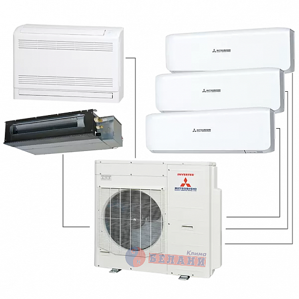 Външно тяло Mitsubishi Heavy Industries SCM100ZS-W