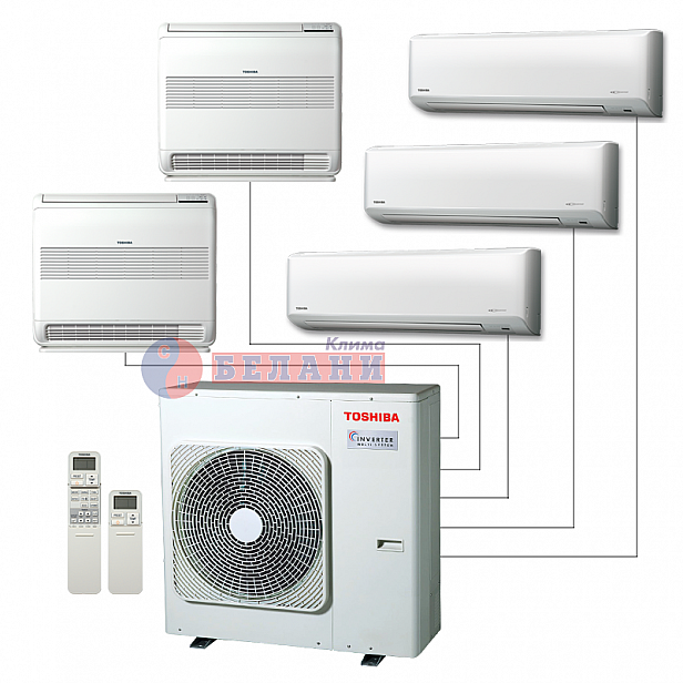 Външно тяло Toshiba RAS-5M34G3AVG-E