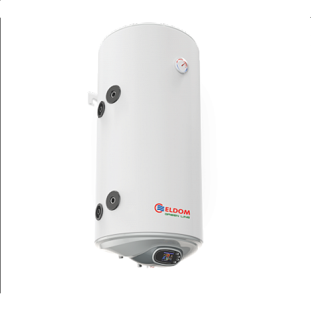 Комбиниран бойлер 100 л, с електронно управление, ниска серпентина