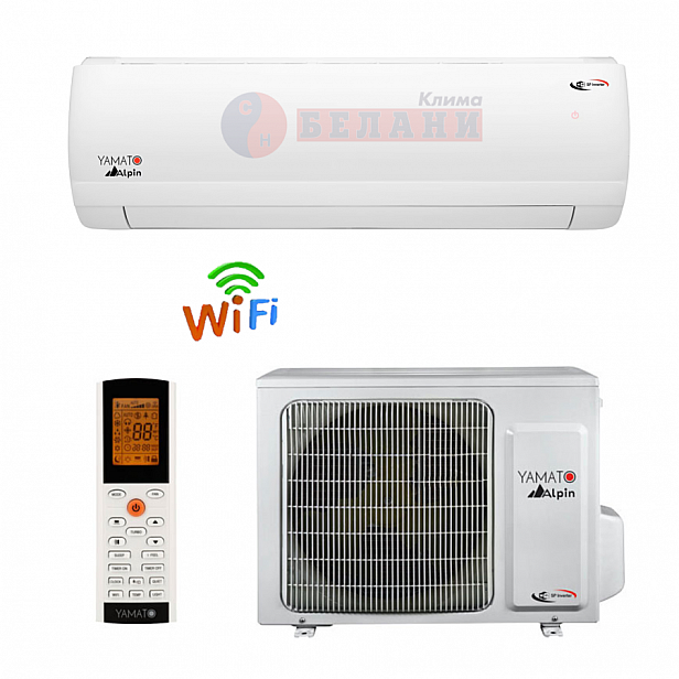 Yamato Alpin YW12IG8, WI-FI, 12000 BTU, Клас A++