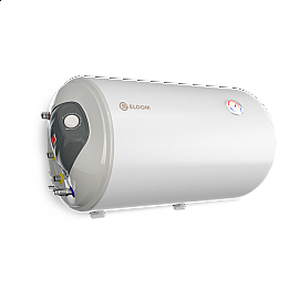 Комбиниран бойлер 80 l, с дясна/лява серпентина, хоризонтален, емайлиран, голям диаметър