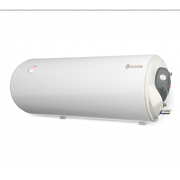 Комбиниран бойлер 120 л, със серпентина, хоризонтален, емайлиран