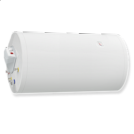 Комбиниран бойлер 150 л, със серпентина, хоризонтален, неръждаем
