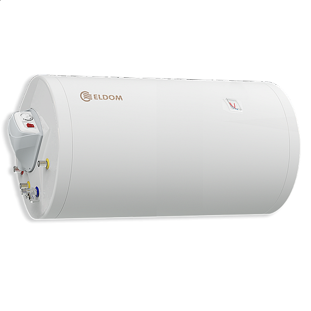 Комбиниран бойлер 150 л, със серпентина, хоризонтален, емайлиран