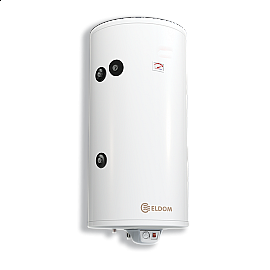 Комбиниран бойлер 200 л, с ниска серпентина, емайлиран