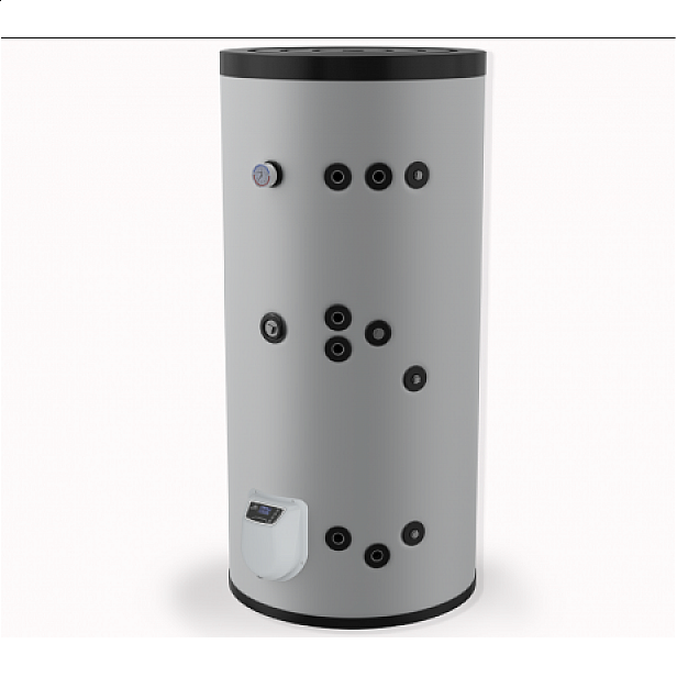 Бойлер стоящ 500 л, Елдом, една серпентина, неръждаем