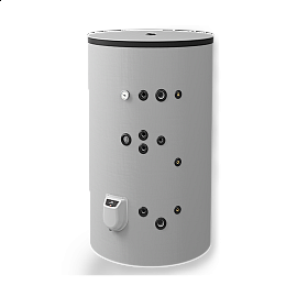 Бойлер стоящ 750 л, ЕЛДОМ, две серпентини, неръждаем Бойлер стоящ 750 л, ЕЛДОМ, две серпентини, неръждаем