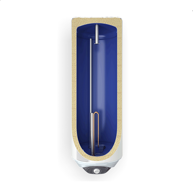 Бойлер ЕЛДОМ 80, 3 kW, емайлиран, малък диаметър
