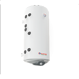 Комбиниран бойлер 120 л, ниска серпентина, емайлиран