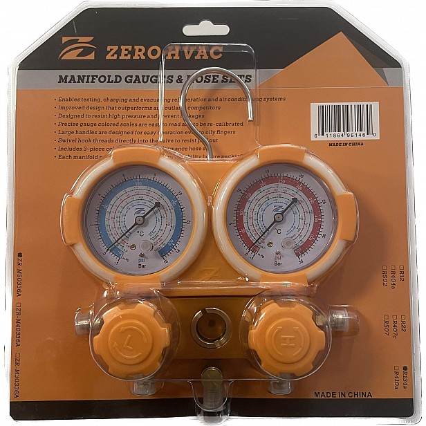 Манометричен блок FC-460G - R22/R134a/ R404/ R407C