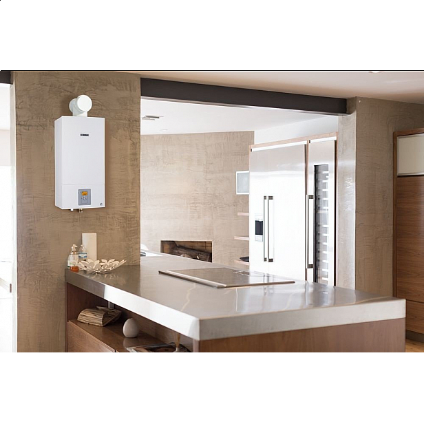 Двуконтурен пакет газов котел Bosch Condens 2500W WBC 28-1 DCE23 + Wireless controller