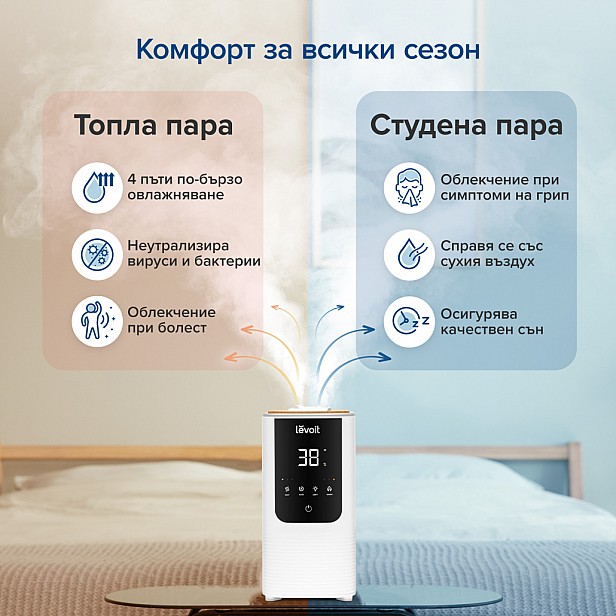 Овлажнител ултразвуков Levoit OasisMist 450S
