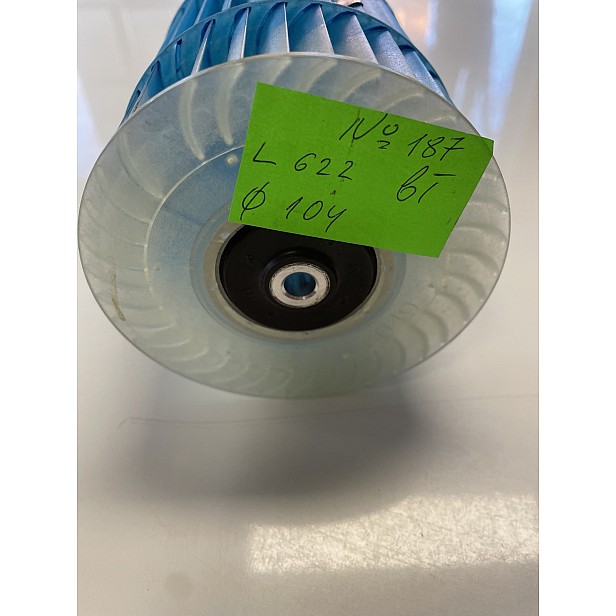 Турбина за вътрешно тяло на климатик 622 / 104 мм (втора употреба-вътрешно захващане)